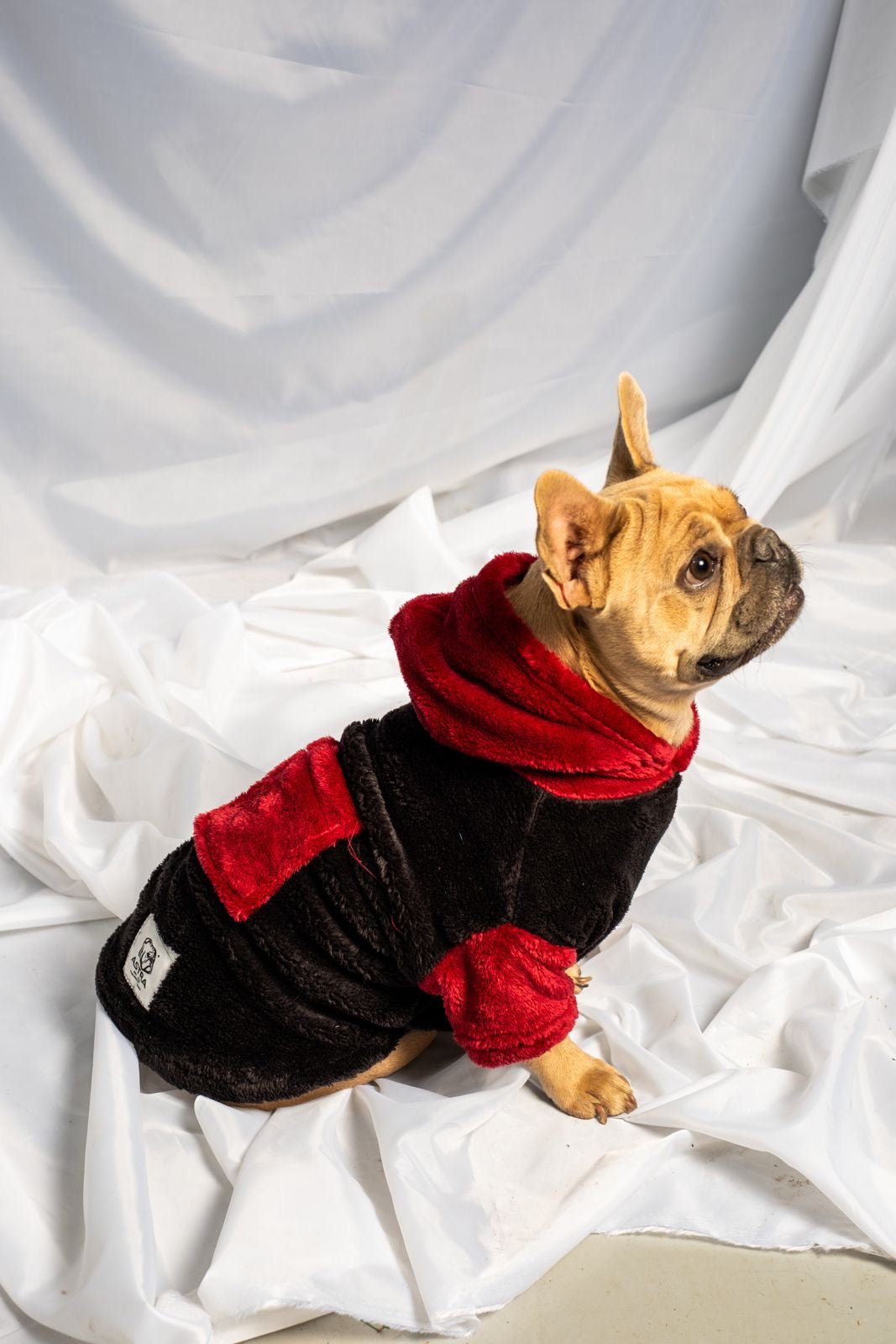 Black fleece in burgundy - Astra - shop - eg